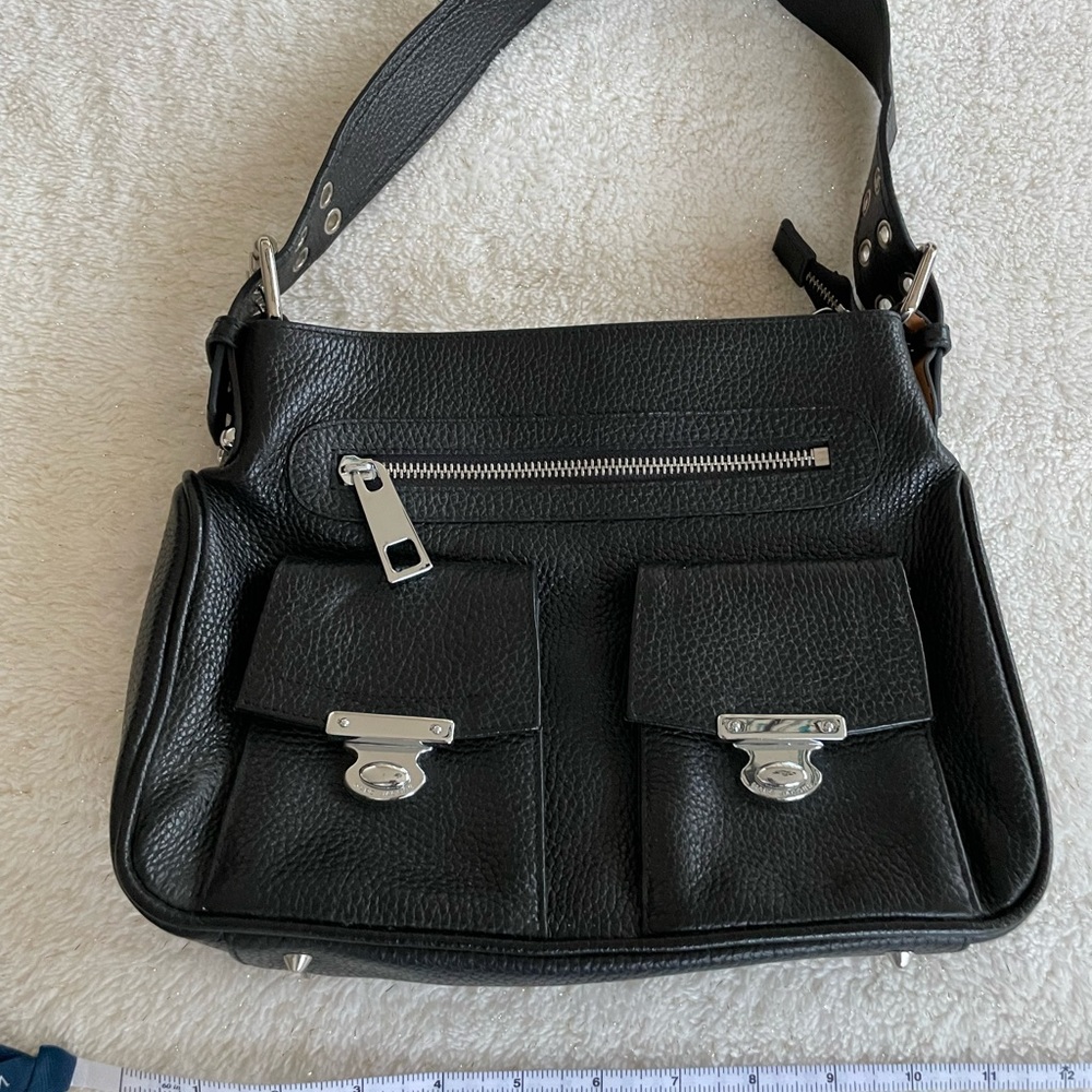 Marc Jacobs vintage Stella bag, black leather with dust bag.